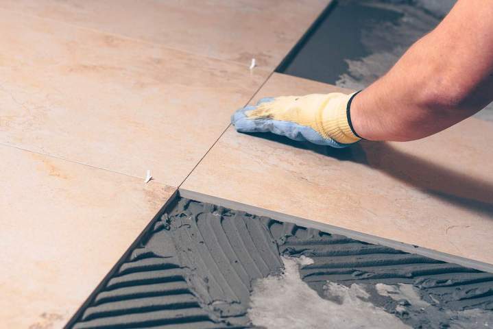 Pose de carrelage Comines